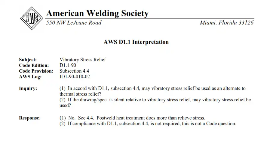 AWS D1.1 Interpretacion