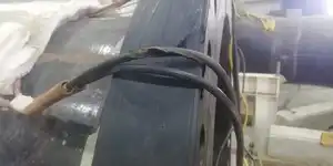 Cable sobre Tuberia
