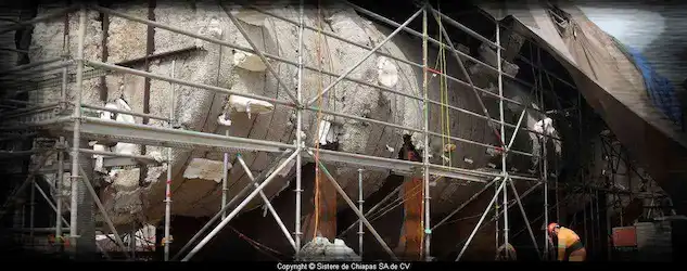 Relevado de Esfuerzos a Torre por el Método de Gas